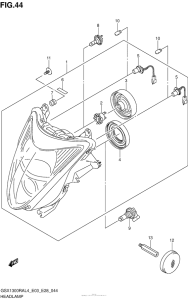 GSX1300R (ABS) Headlamp (Gsx1300Ral4 E28)