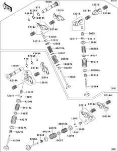 VN1500 Клапана