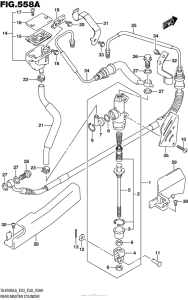 DL650 (ABS) Задний торм цилиндр