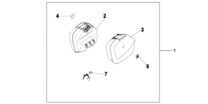 XL700V (ABS) Pannier set