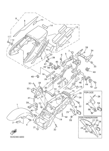 XJR1300SP Крыло