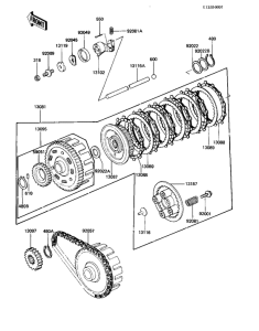 KZ1000 Бендикс
