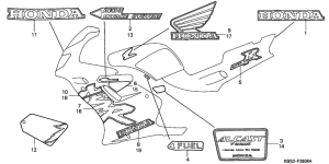 NSR125R Label read the manual