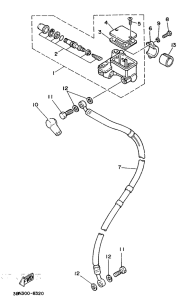  Главный тормозной цилиндр