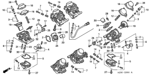 GL1500CD Carburetor assy