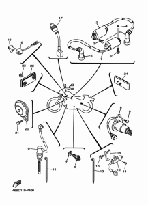 XV250 Электрика 2