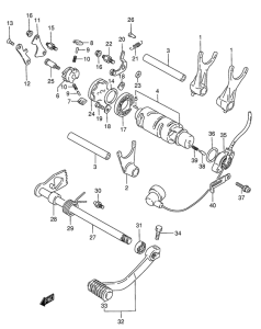 VS800 Переключение передач