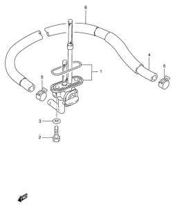 VS600 Топливный кран