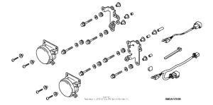GL1800 (ABS) Foglight kit
