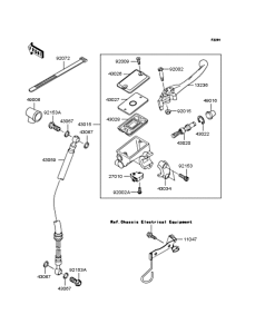 EX250 Главный тормозной цилиндр
