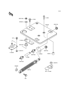 KZ1000 Багажник