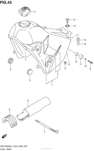 Fuel Tank (Dr-Z400Sl4 E28)