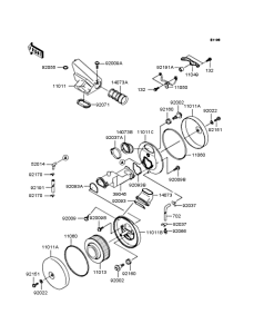 VN1500 Воздушный фильтр