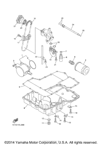 FJR13AACS Масляный картер