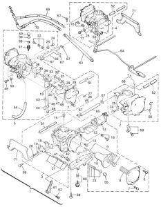 VMX12 Carburetor assy