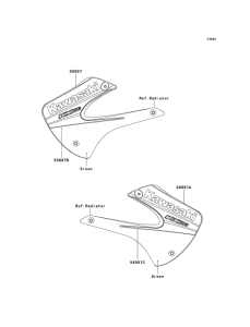 KX100 Наклейки