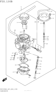  Carburetor (Dr650Sel5 E28)