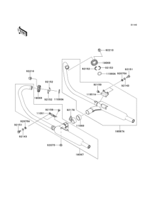 EJ650 Глушитель