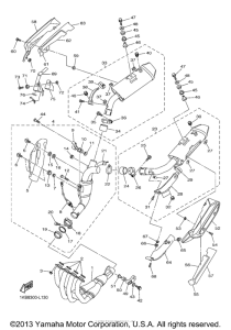 YZF-R1 Выхлопная система