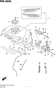 GSX-R1000 Fuel Tank (Gsx-R1000Al7 E33) (Ysf)