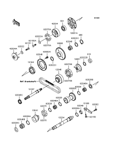 ZX900 Валансирный вал