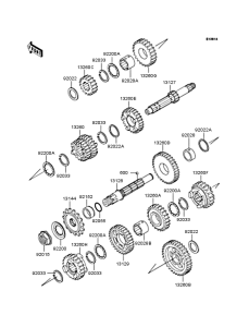 VN250 Трансмиссия