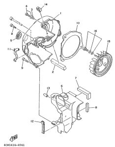 XC125K Air shroud. fan