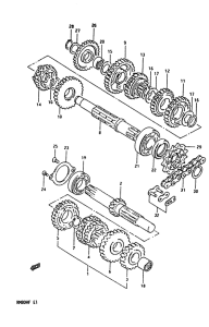 RM80 Трансмиссия