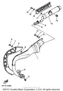 BW80U Выхлопная система