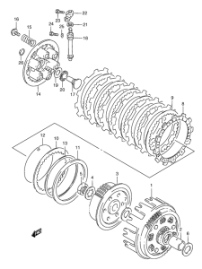 RGV250 Бендикс
