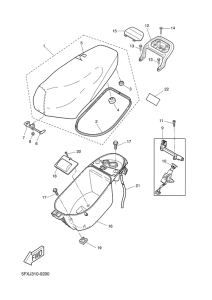 CW50RS Seat. carrier