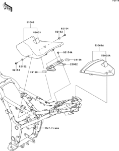 EX300 Сиденье