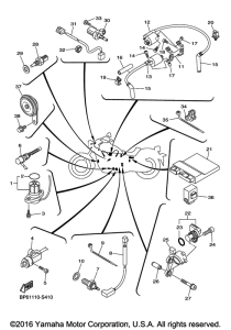 XVS950C Электрика 1