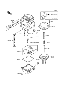 ZR400 Карбюратор в разборе