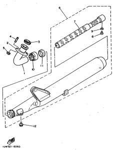 RX100 Выхлопная система