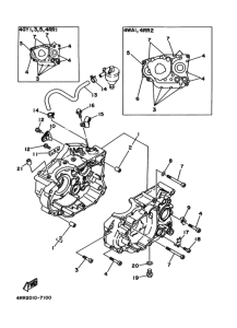 TT250R ｸﾗﾝｸｹｰｽ