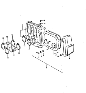 GT250 Воздухоочиститель