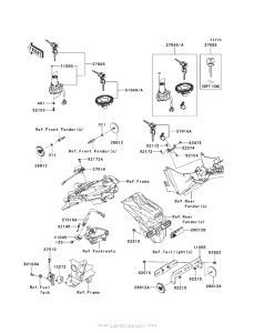 EX300 Замок зажикания