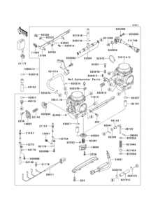 EJ650 Карбюратор
