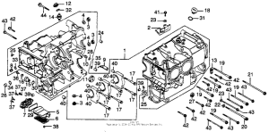GL1000 Блок цилиндров