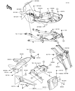 KLZ1000 Заднее крыло