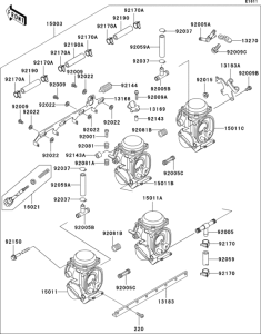 ZX600 Карбюратор