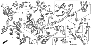 VFR800 (ABS) Harness wire