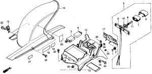  Задний бампер
