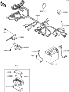 EX250 Электрика