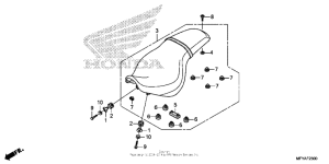 VT1300CT Сиденье