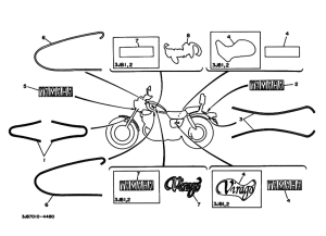 XV400 ｸﾞﾗﾌｲﾂｸ. ｴﾝﾌﾞﾚﾑ