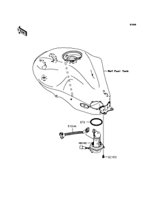 ER650 Топливный насос