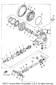 XVZ12DWC Ведущий вал