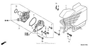 VT750CA Водяной насос